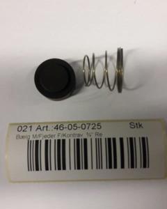 Bellow w/spring f/nonreturn valve 3/4"